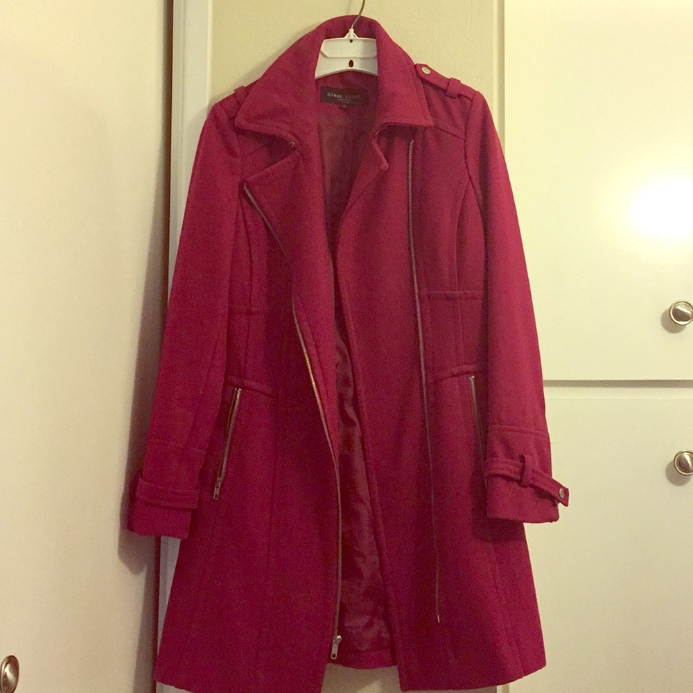 Chic coat in modern pink